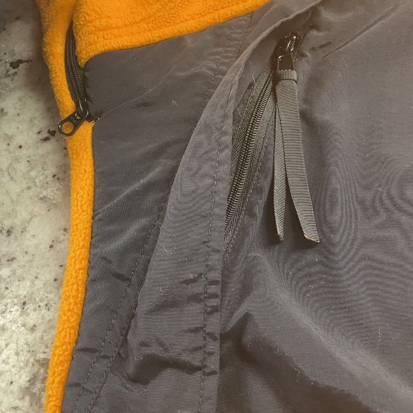 Marmot Fleece Jacket - Size MD - Orange & Black - Full Zip - Picture 10 of 12